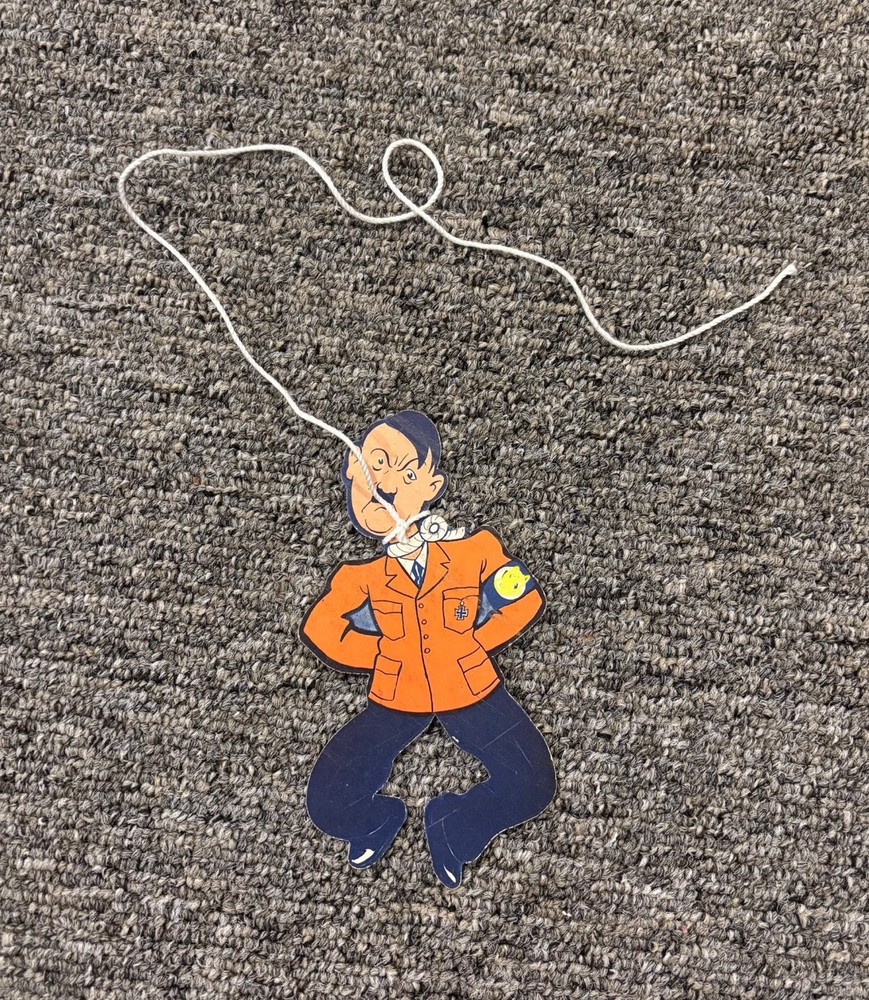 Original WWII Anti Axis Homefront Adolph Lamp Pull