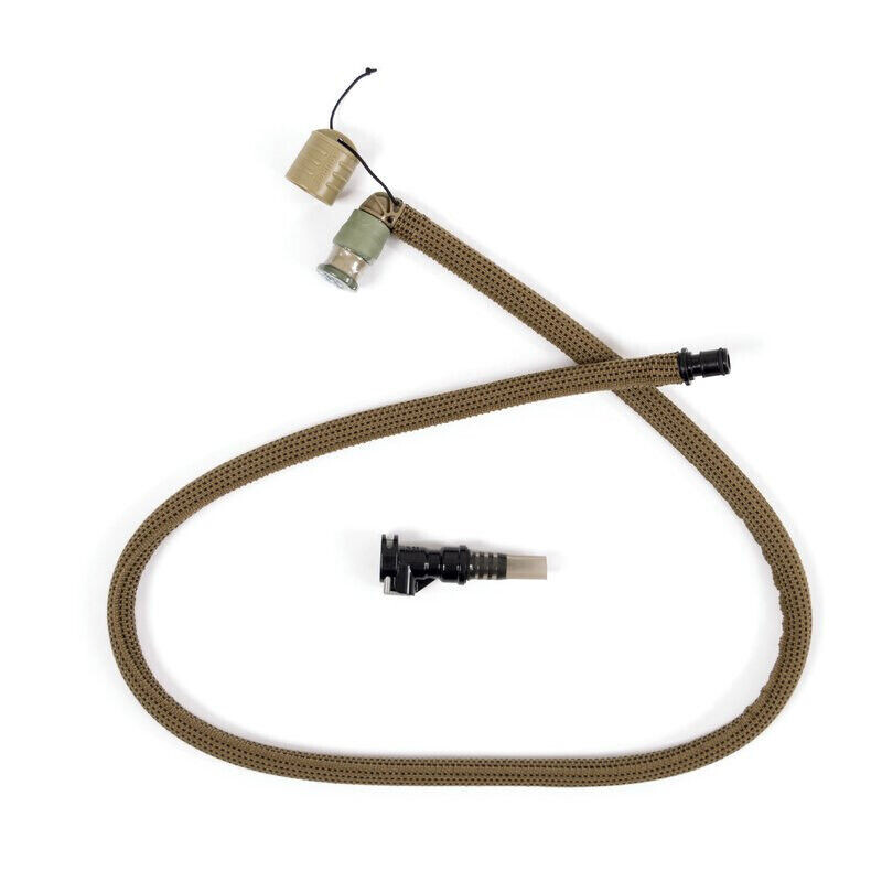 NEW SOURCE USMC HYDRATION SYSTEM REPLACEMENT TUBE HOSE KIT COYOTE QUICK CONNECT