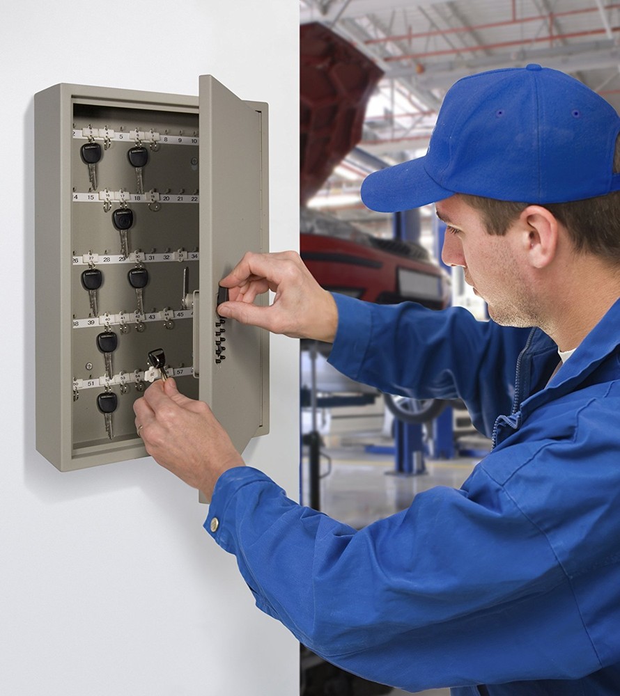 Kidde Access Point 001795 Combination Touch Point Entry Key Locker, Clay, 30 Key