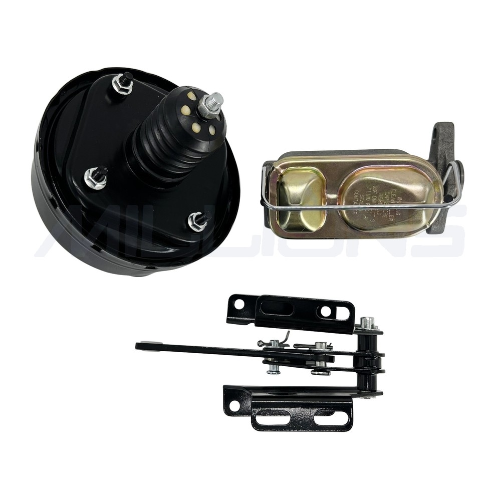 7" Single Power Booster Brake Conversion Kit&Valve For 1957-77 Ford F-100 Truck