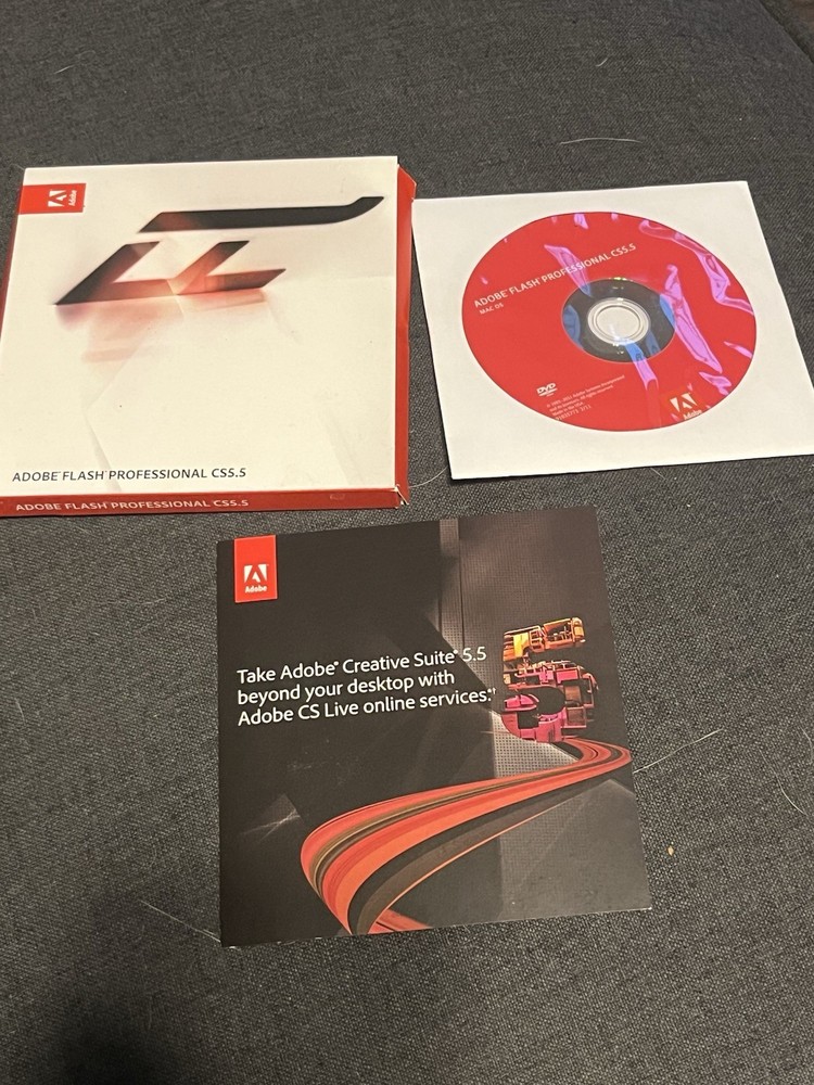 Adobe flash professional CS 5.5 for Mac