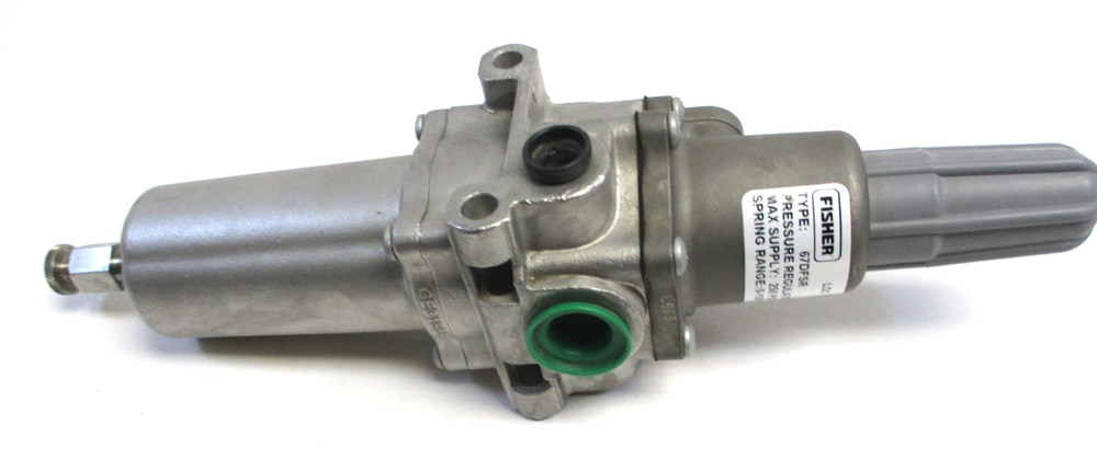 FISHER REGULATOR, 67DFSR, 1/2" FNPT SST, MAX: 250-PSI , SURPLUS