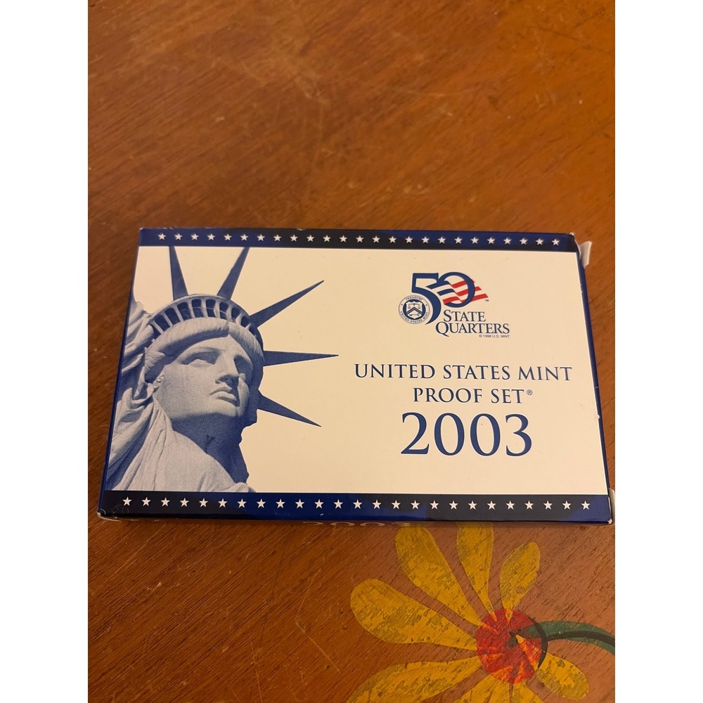2003-S US Mint Proof Set 10 Coin Set Clad