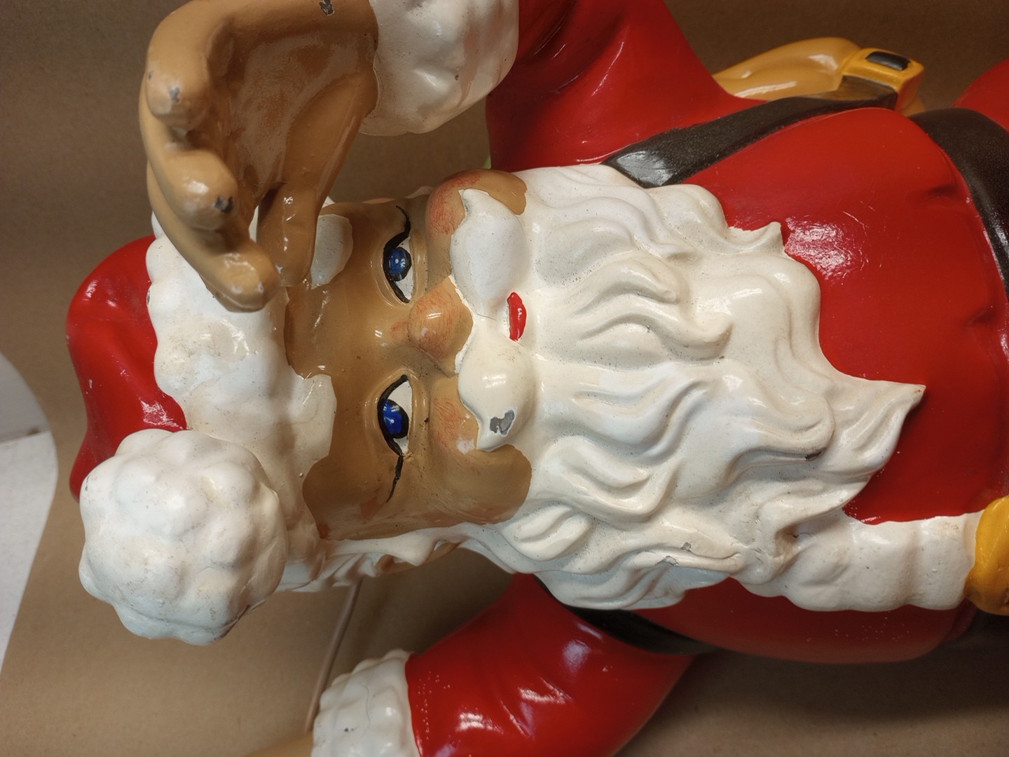 1997 Barthelmess Inc - Climbing Santa Claus Resin Indoor Outdoor