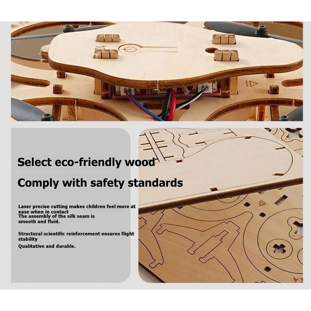 Drone Quadcopter Kit Educational Physics Engineering Model Drone Remote4762