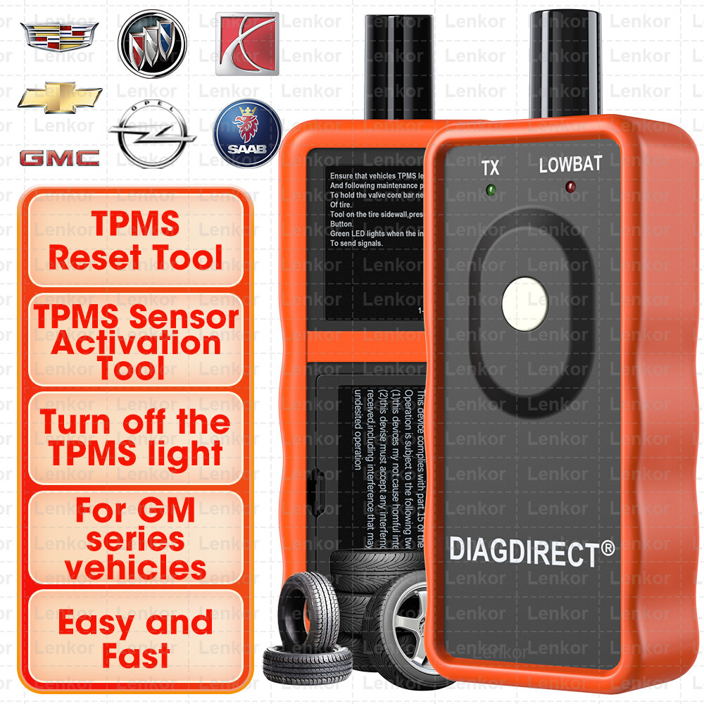 🔥EL50448 TPMS Relearn Reset Tool Auto Tire Pressure Monitor For GM Chevy Buick