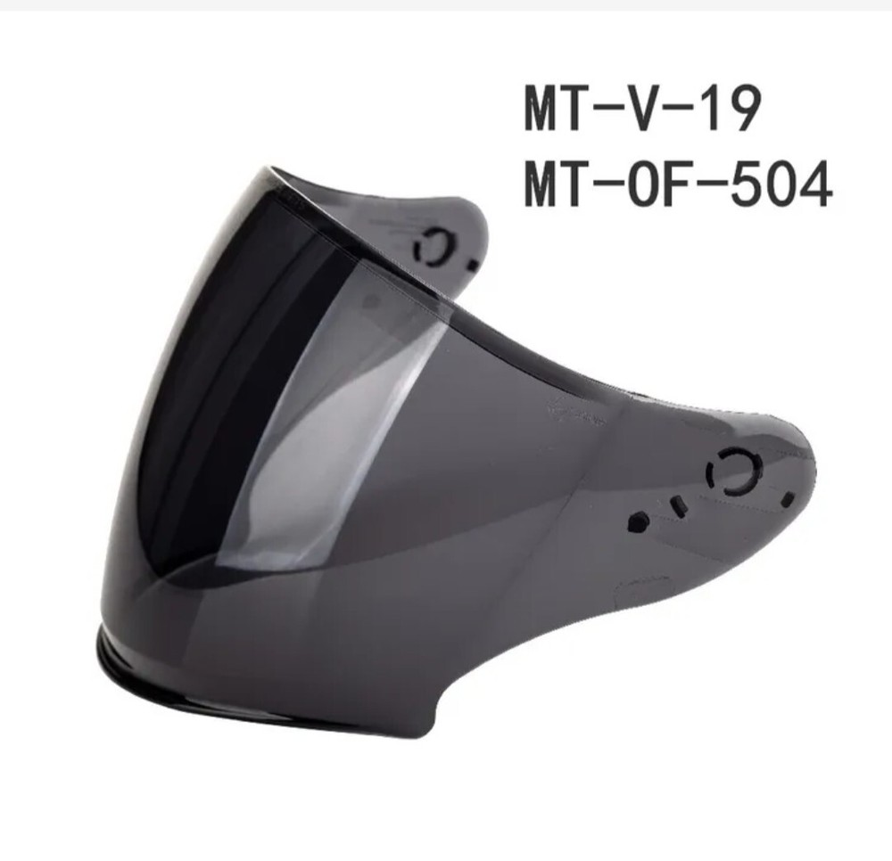 MT THUNDER 3 JET EXPERT MT-V-19 Visor Black