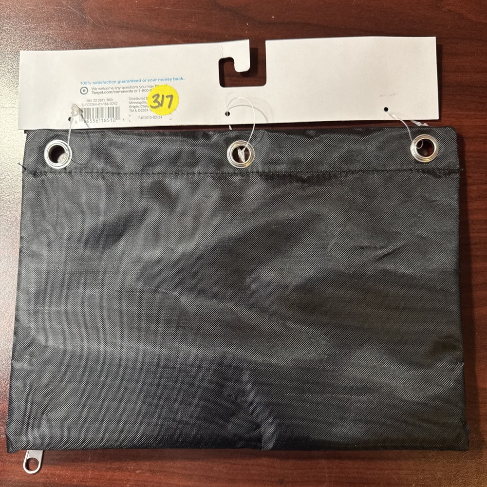 up&up | Mesh Binder Pouch | Black