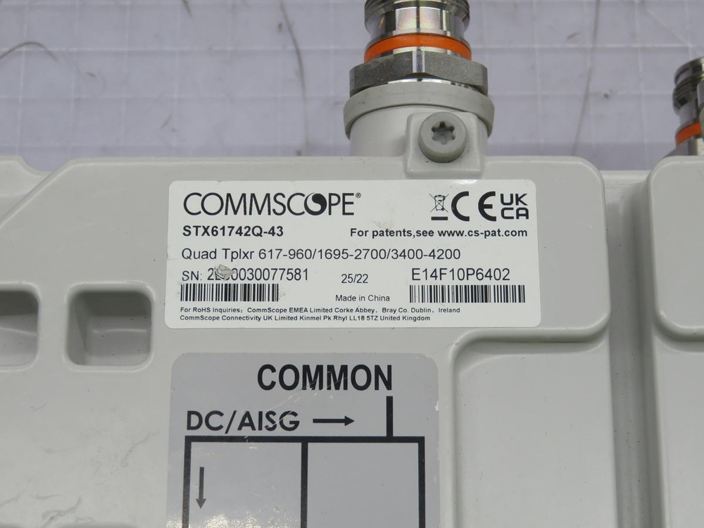 COMMSCOPE E14F10P6402 TWIN TRIPLEXER T215889