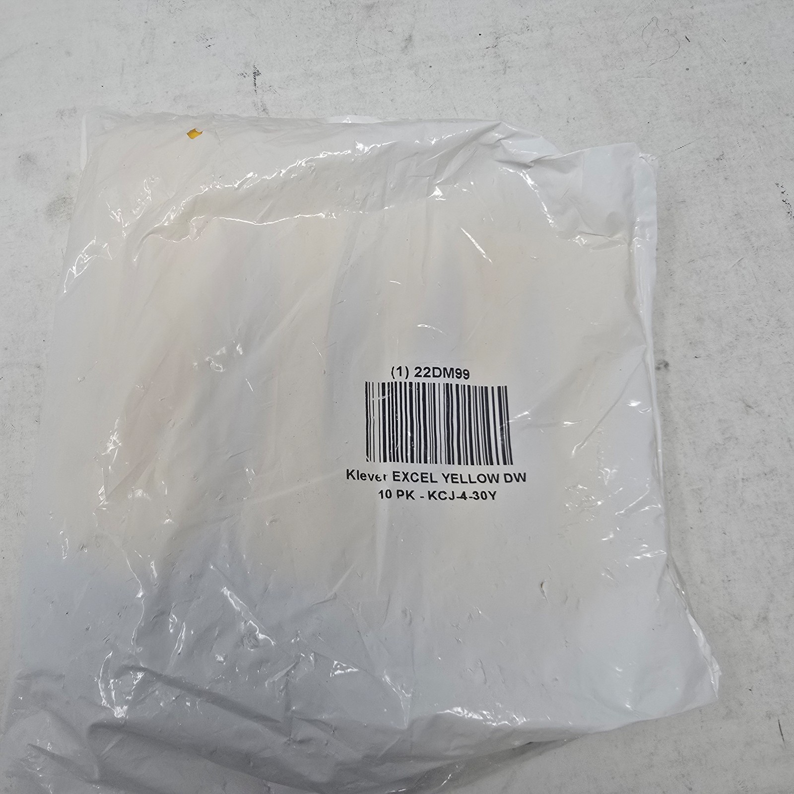 10 Klever Excel Fastenal 7" Yellow Hook Style Safety Cutter Box Tape KCJ-4-30Y