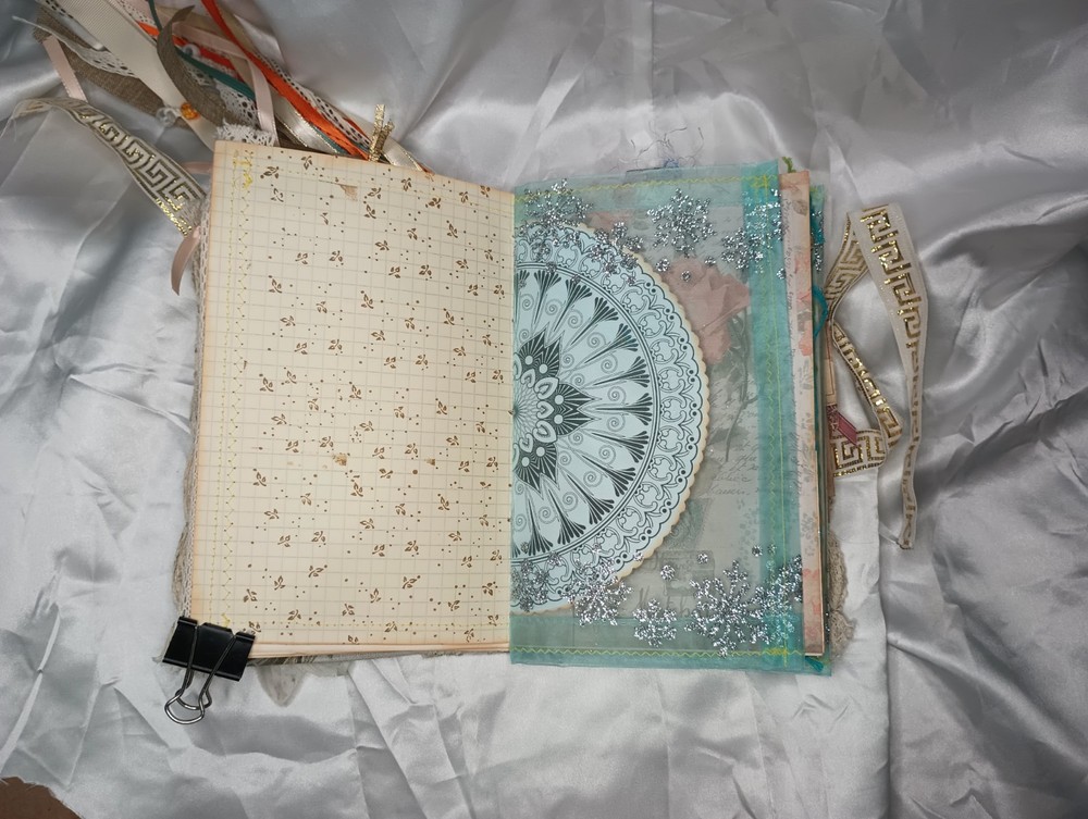 Junk Journal Elegant Shabby Chic Lace