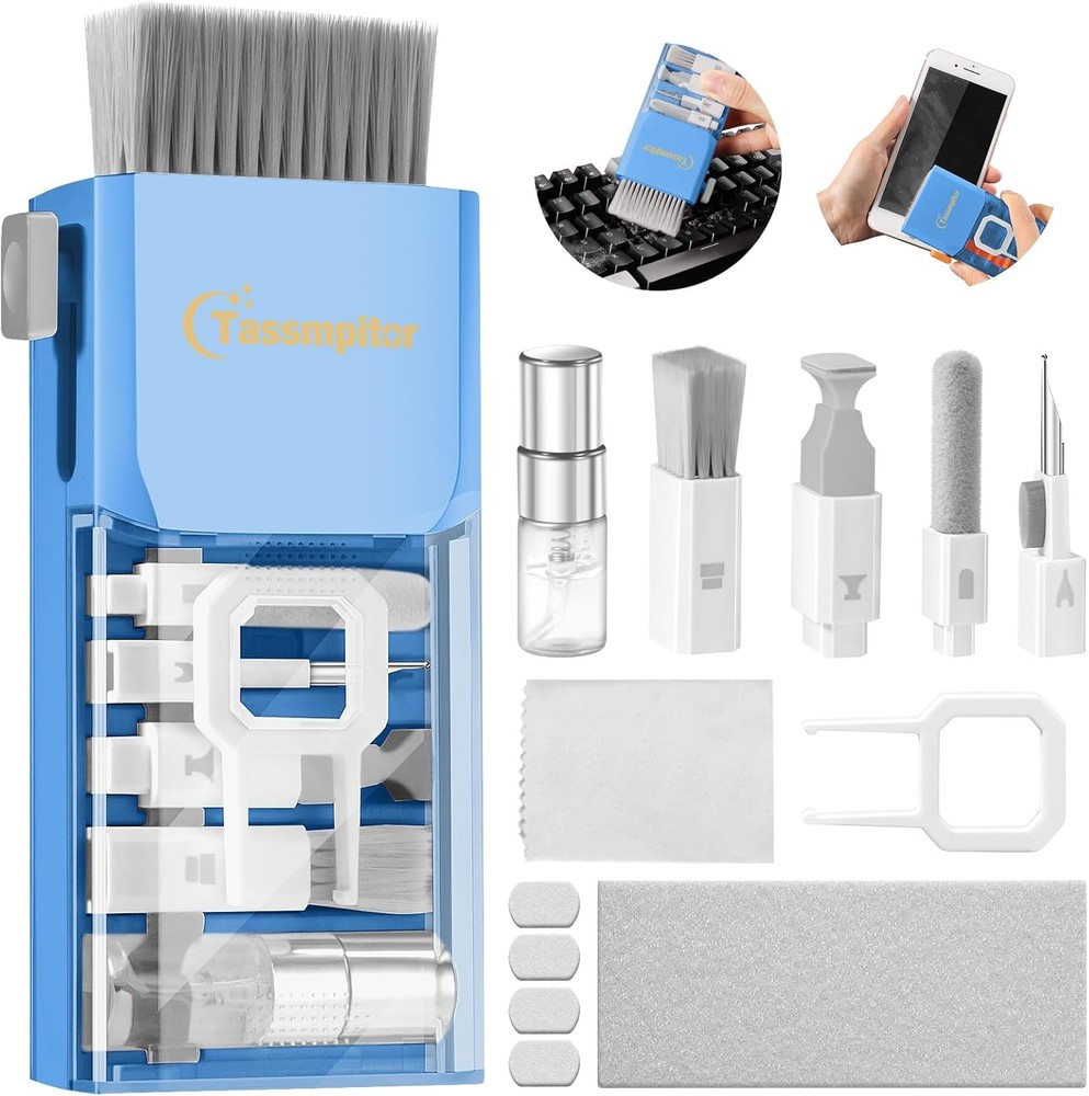Laptop & Electronics Cleaning Kit Spray Wipe Tool