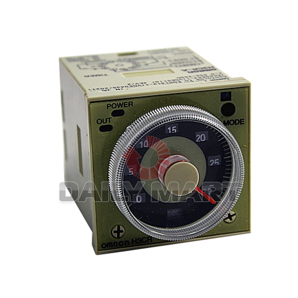 Brand New OMRON H3CR-A 220VAC Solid-State Multi-functional Timer Relays (PLC)
