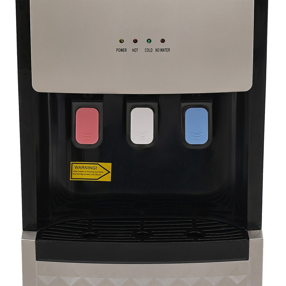 Hot&Cold Standing Water Dispenser Indicator Lights Bottom Loading Home Office