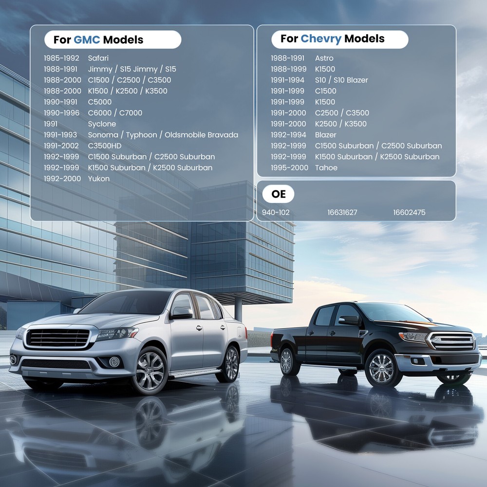 Door Latch Assembly Front Left Driver Side For Chevy Chevrolet / GMC 16631627