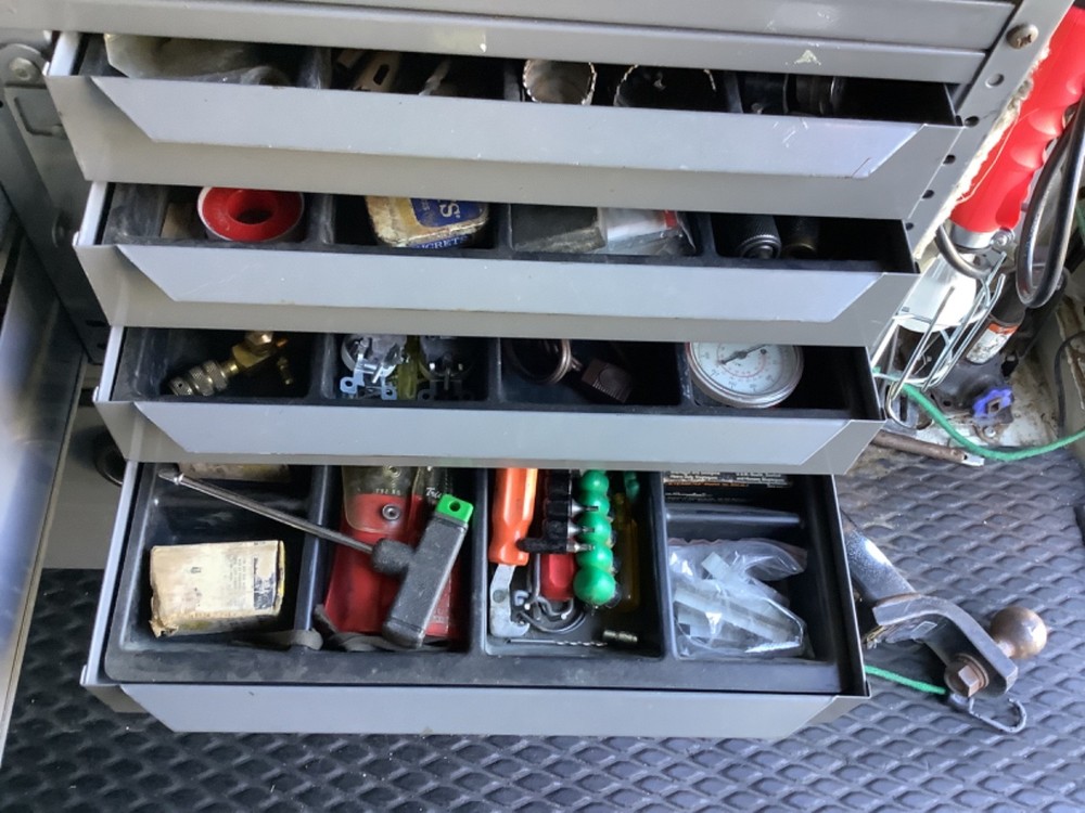 LARGE HVAC TOOLS, SUPPLIES, MATERIALS LOT