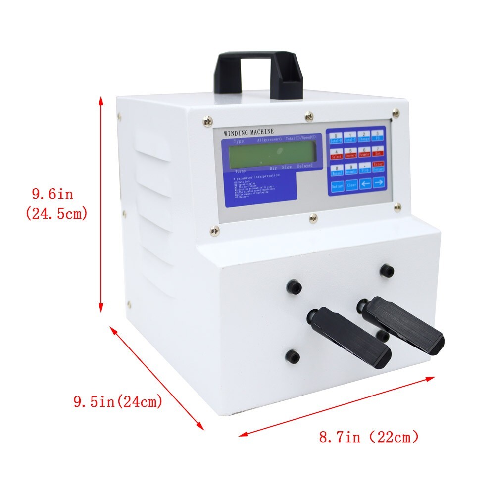 Automatic Stranding Machine Cable Wire Twister with 2 Clamps Led Control Panel