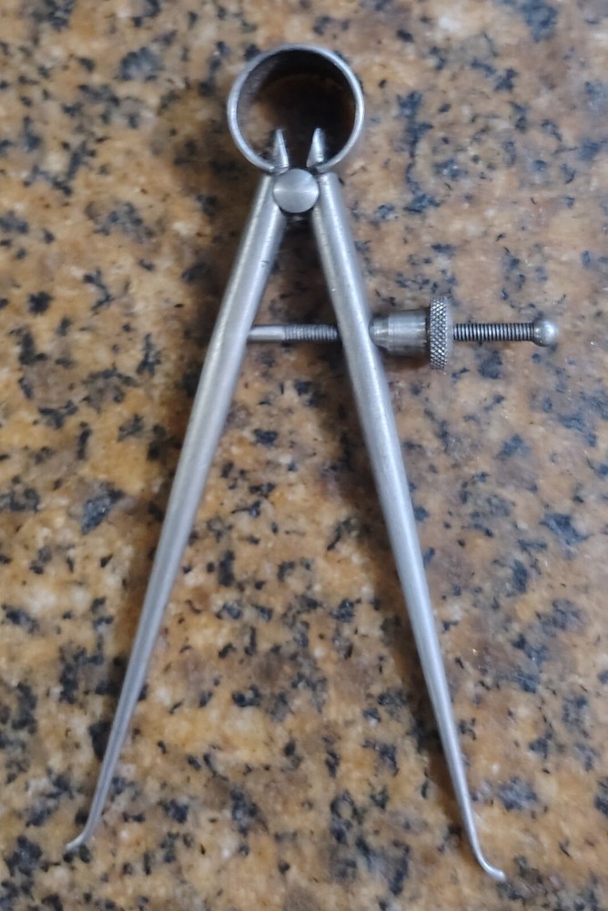 🗽VINTAGE 4" FINE POINT ID CALIPER