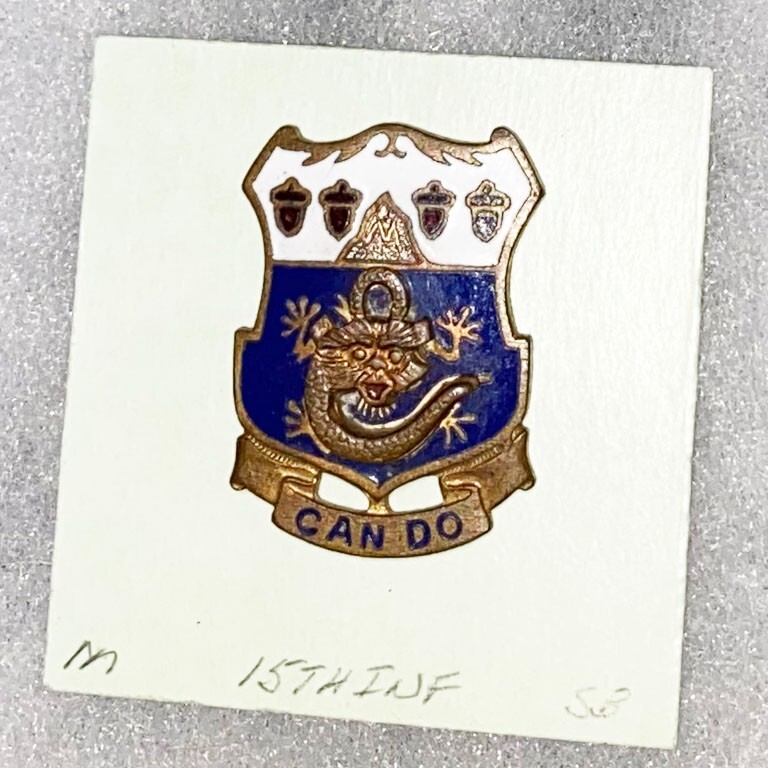 WWII 15th Infantry DI SB