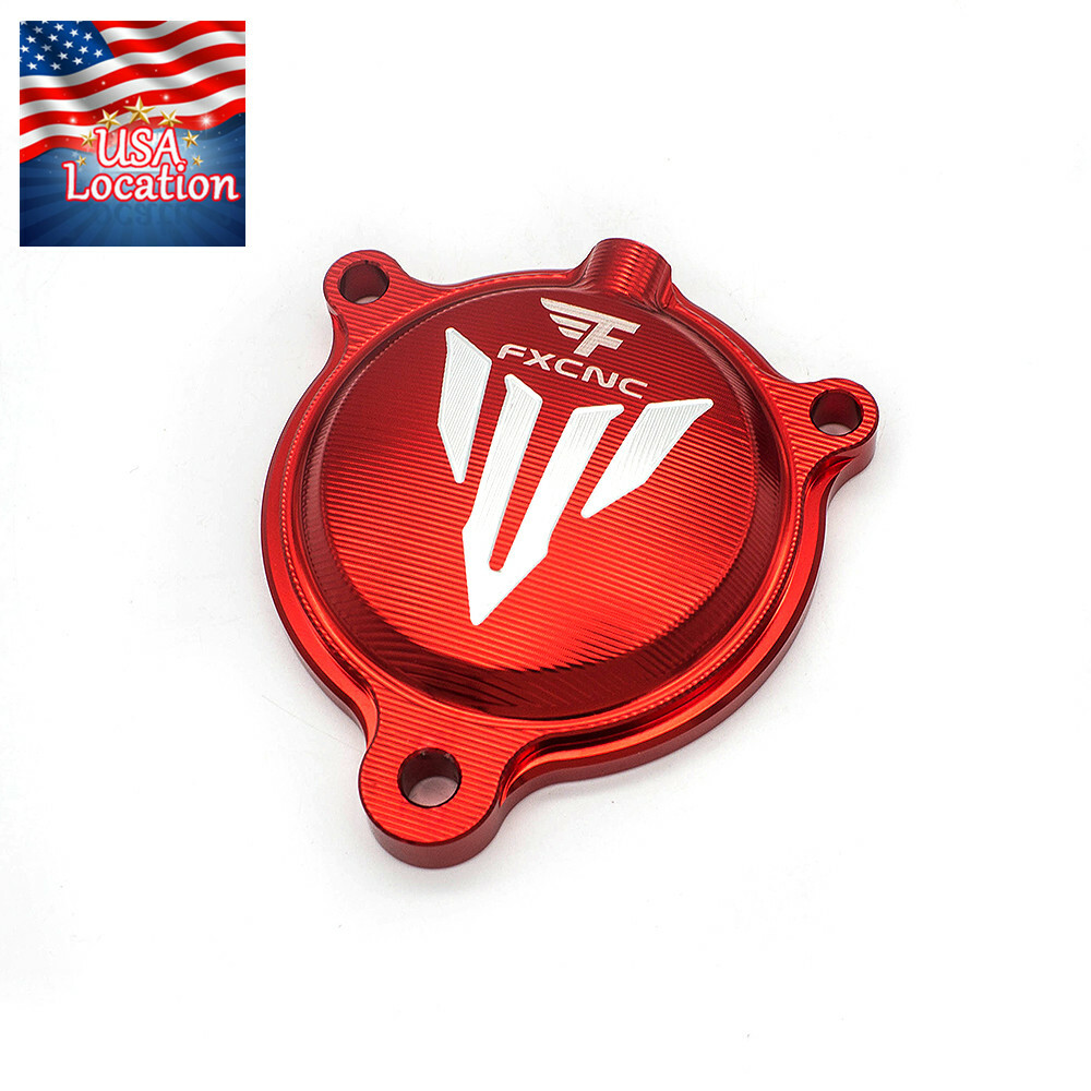 Red Engine Protect Guard Cover Stator For YFM 700 Raptor YFM700R 2007-2020 2018