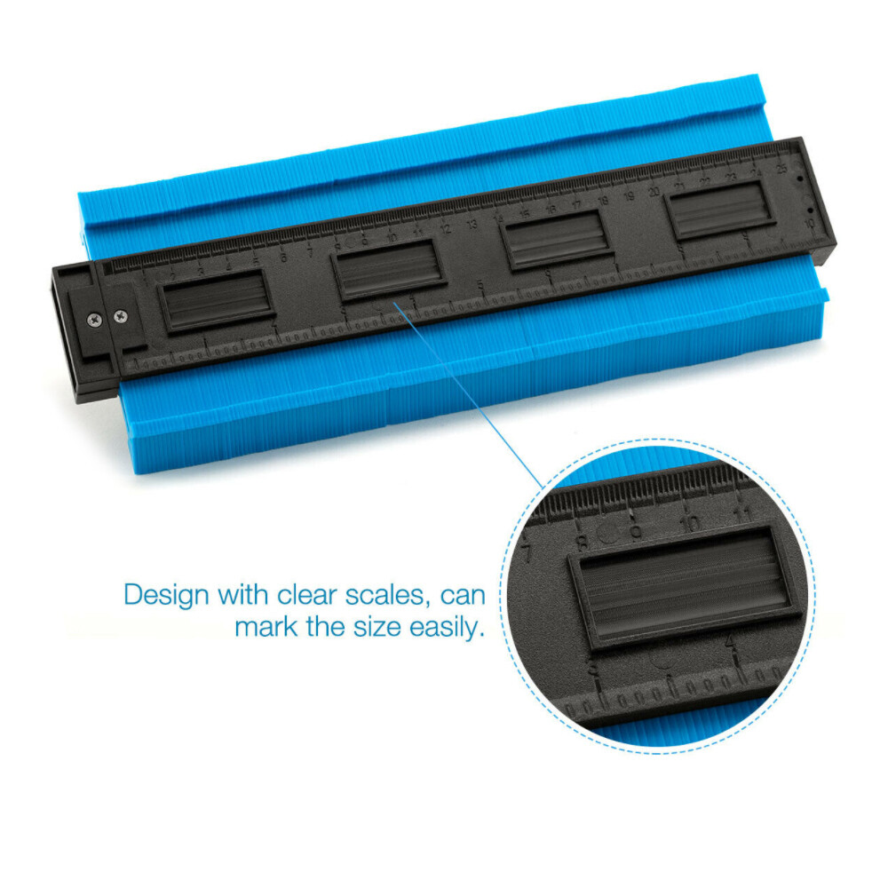 Contour Gauge 6 inch Duplicator Profile Copy Tool Shape Measuring Outline Tool