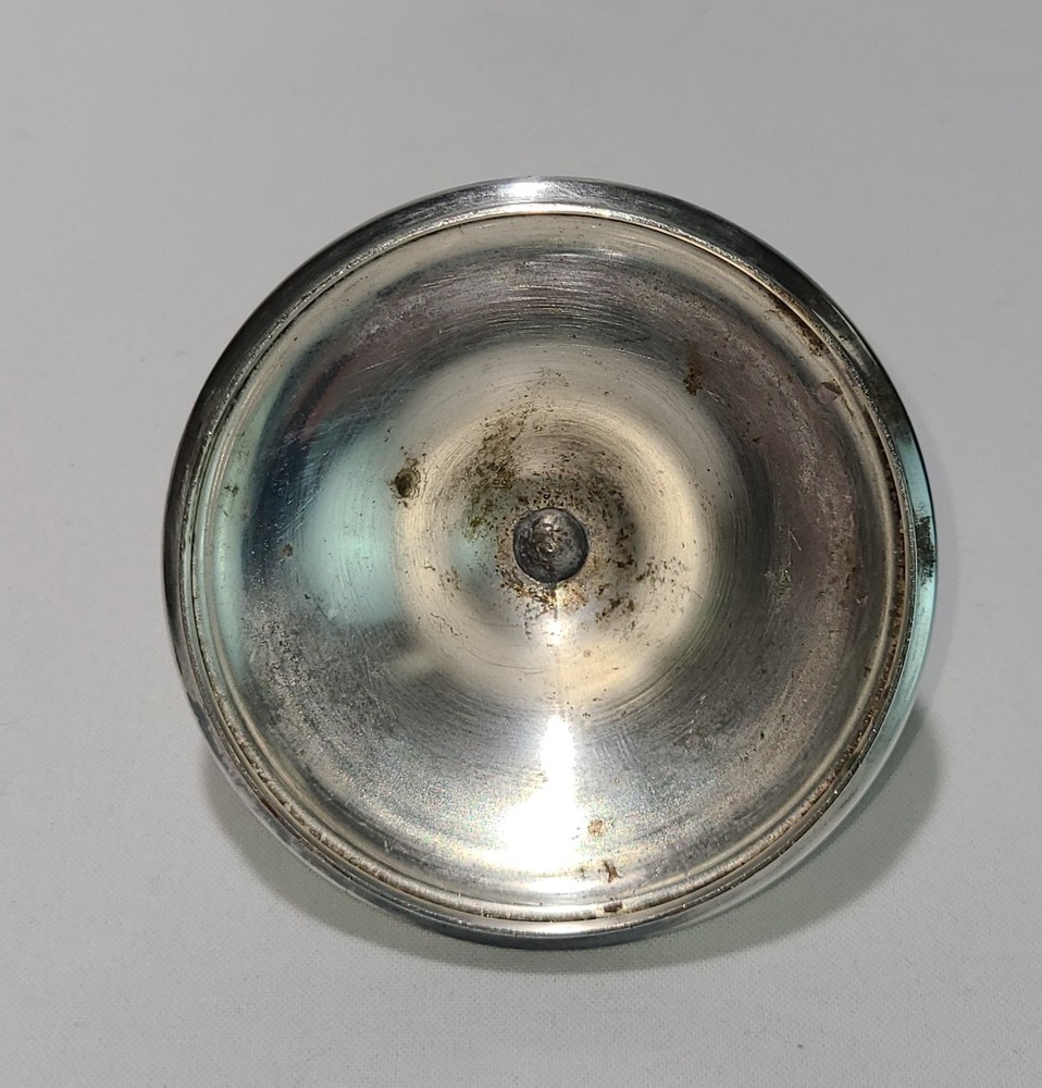 Pickle Castor Insert Lid Silverplate Vintage