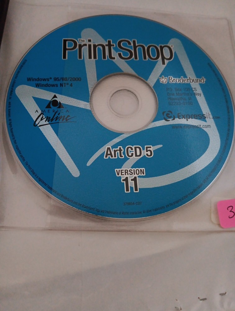 Print Shop Art CD 5 Version 11