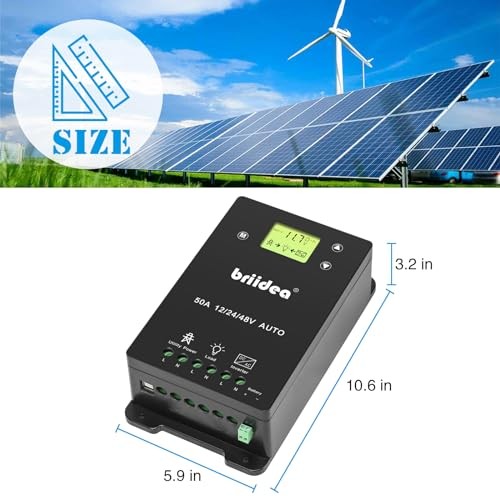 Automatic Transfer Switch, 50A 5500 Watt ATS Dual Power Controller for Black