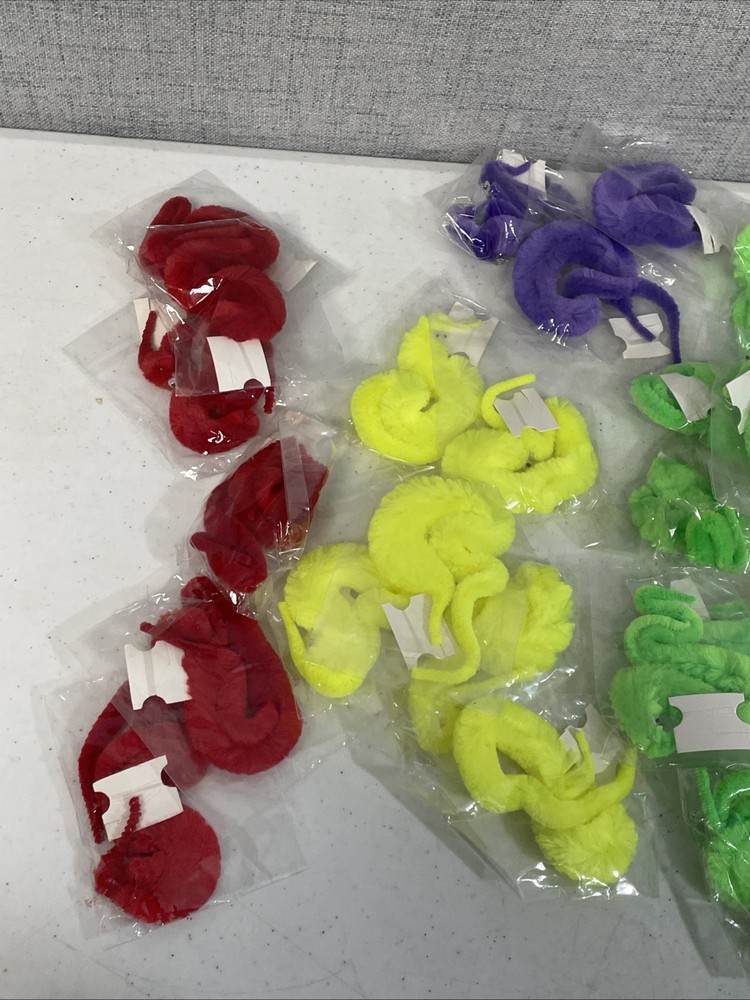 SUPER MAGIC WORMS USA LOT ASSORTED COLORS NEW