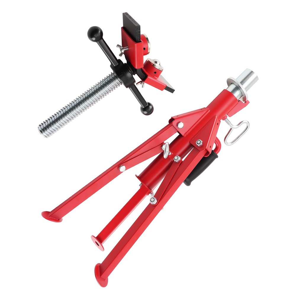Ball Transfer Pipe Jack Stand 2500lbs Welding Support 24-42in Adjustable
