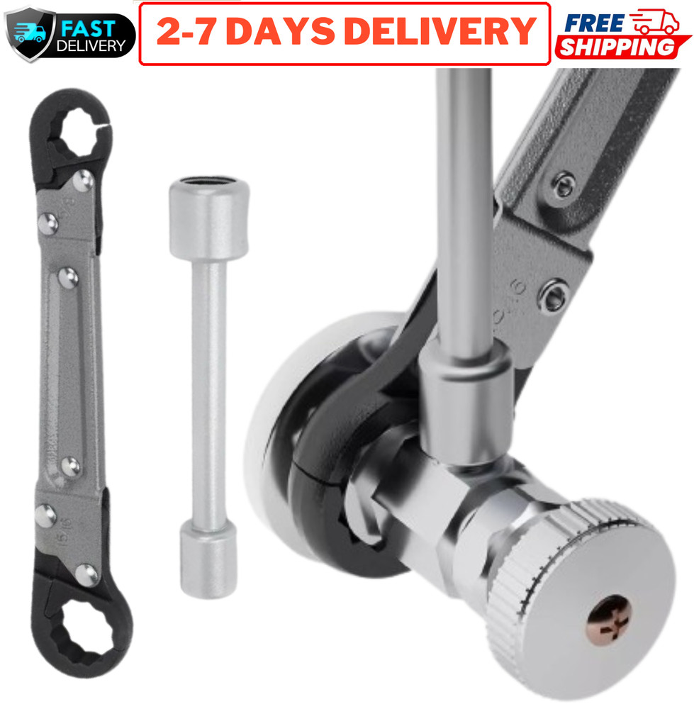 Angle Stop Removal Tool, Angle Stop Wrench Kit for Compression Ring Removal Tool