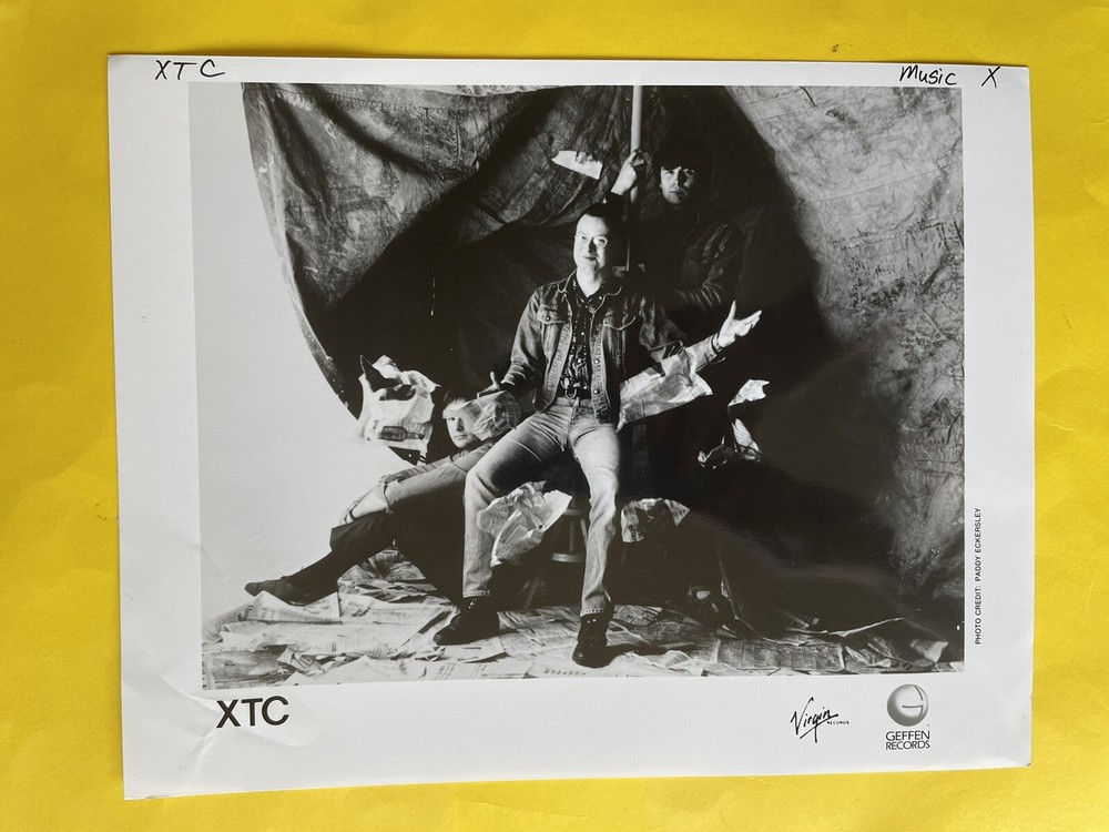 XTC Press Photo 8x10”. See info.
