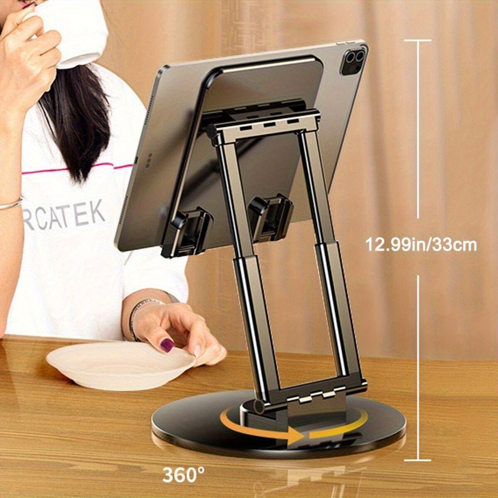 720° Rotating Collapsible Tablet Stand For Smartphone iPad Samsung Tab Universal