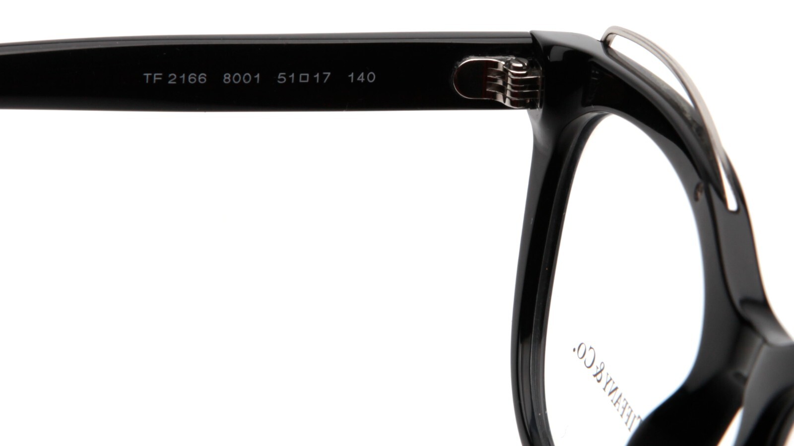 NEW TIFFANY & Co. TF 2166 8001 Black EYEGLASSES GLASSES FRAME 51-17-140 Italy