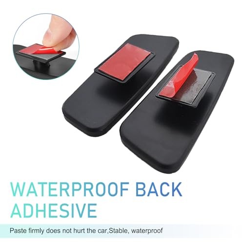 2 PCS Blind Spot Mirrors, Rectangle Wide Angle Rear View Blindspot Mirrors,