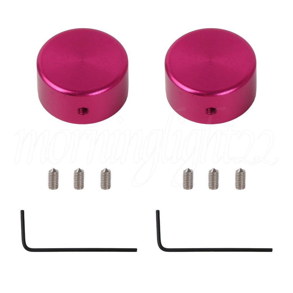 2x Effect Pedal Switch Topper Caps Suitable for Guitar Effects Pedals