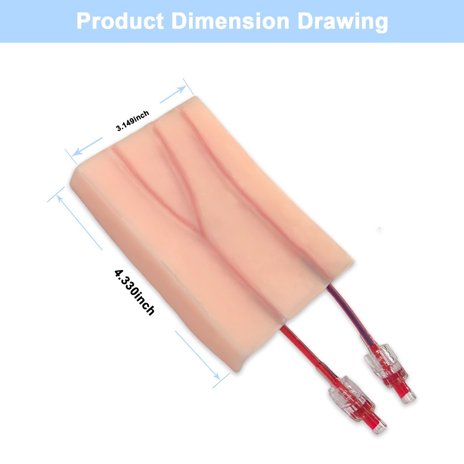 Phlebotomy IV Practice Kit for Nurses, Medical Student Venipuncture Training Kit