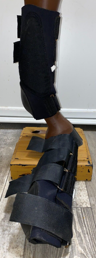 REAR JUMP BOOTS BLACK NEOPRENE 10 1/2''