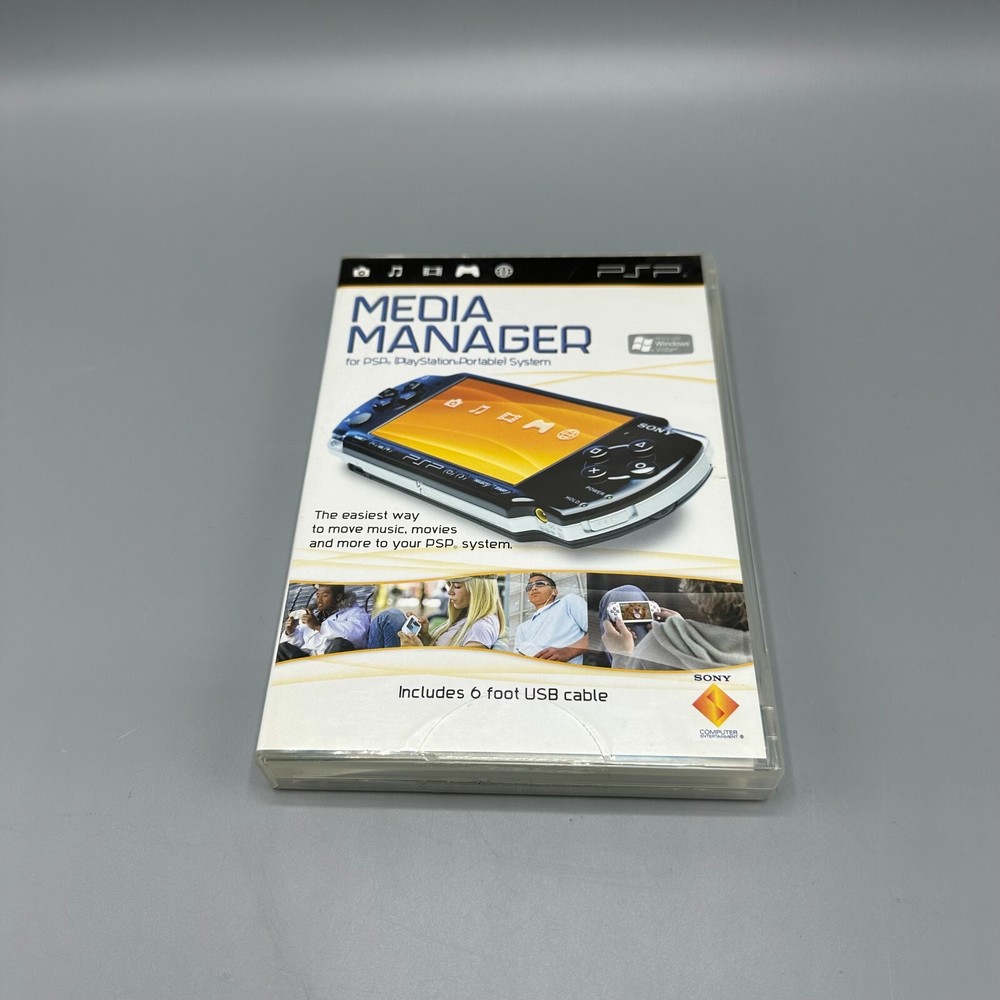 Sony Playstation PSP Media Manager For Windows No Cable