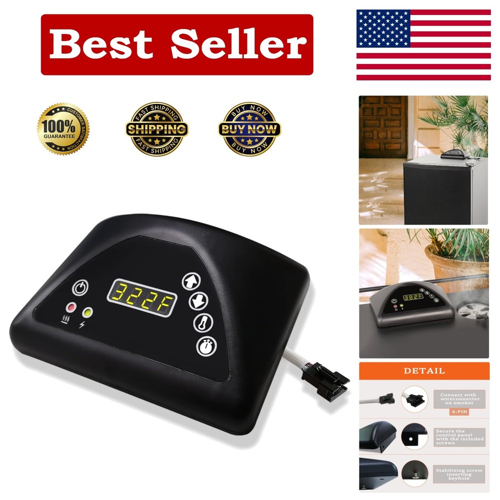 Masterbuilt Digital Smoker Control Panel 9907160014 - Accurate Temp & Easy Use