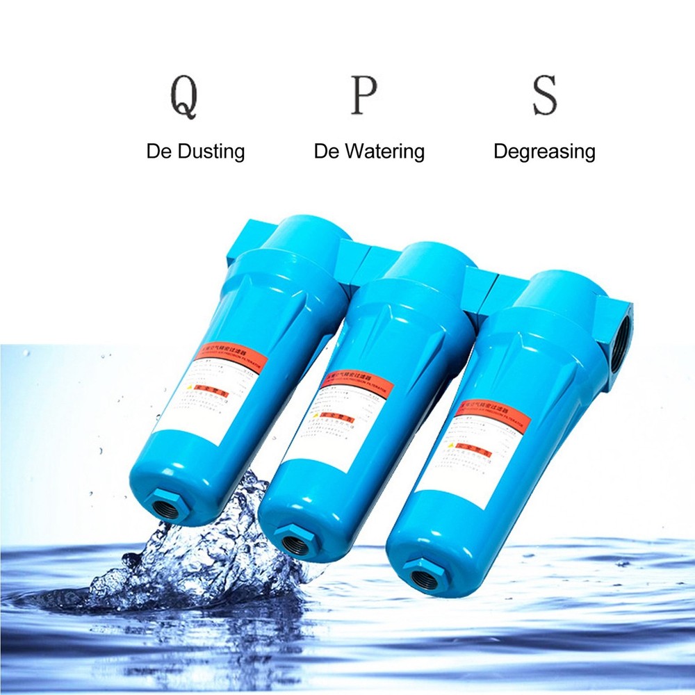 Clear Thread High Efficiency Compressed Dryer Air Filter For Safe Gas