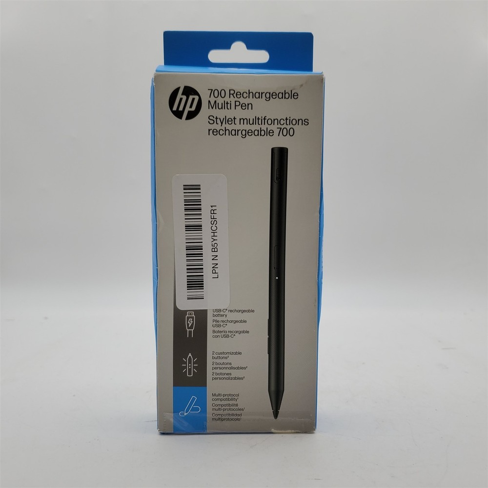 HP 700 Rechargeable Multi Pen Compatible Across Devices/Protocols USBC Charging