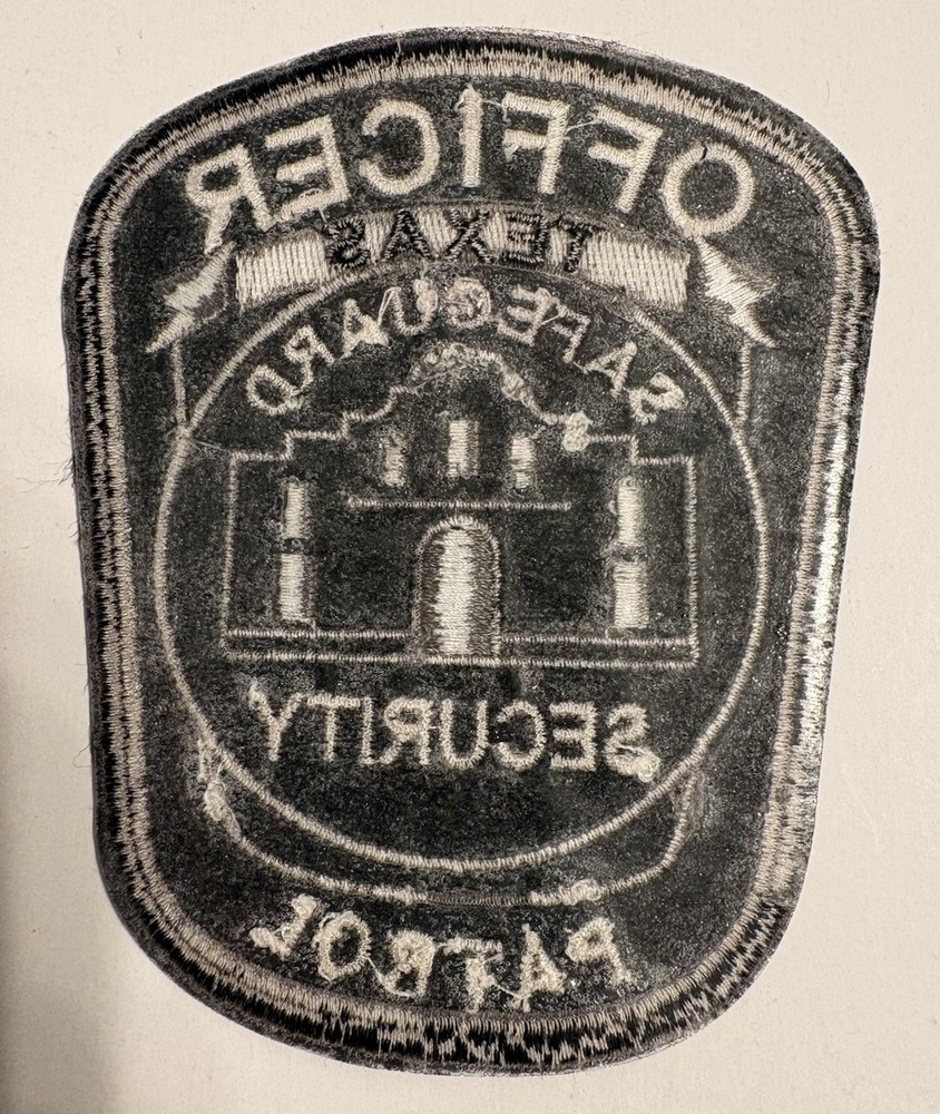 Texas Safeguard Security Officer Patch