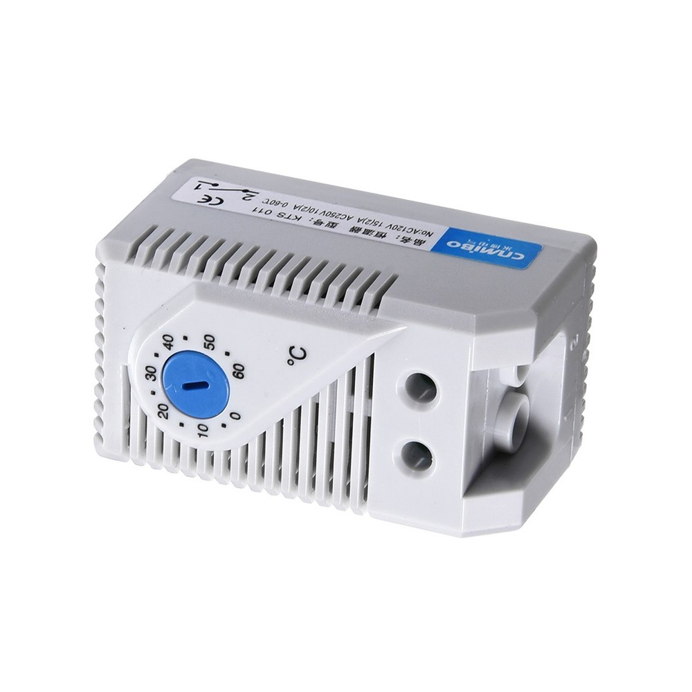 Mechanical Thermostat KTS011 0-60℃ Adjustable Compact NO Controller Switch