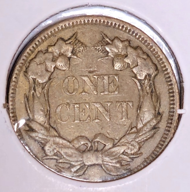 1858 Lg Letters Flying Eagle 1C - Higher Grade - Nice Coin