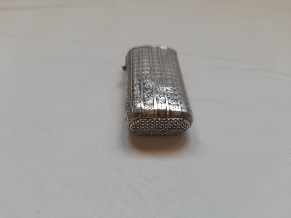 Silver vesta case / match box holder