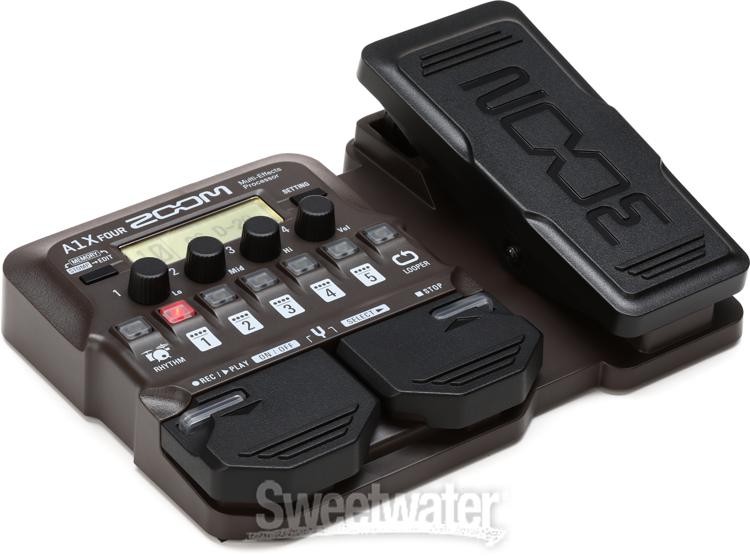 Zoom A1X Four Acoustic Instrument Multi-Effect Processor