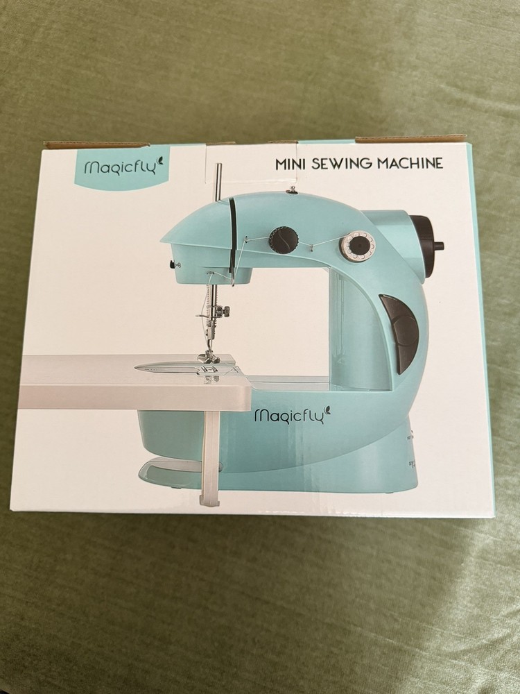 Magic fly Mini Sewing Machine with Extension Table & Sewing Kit for Beginners