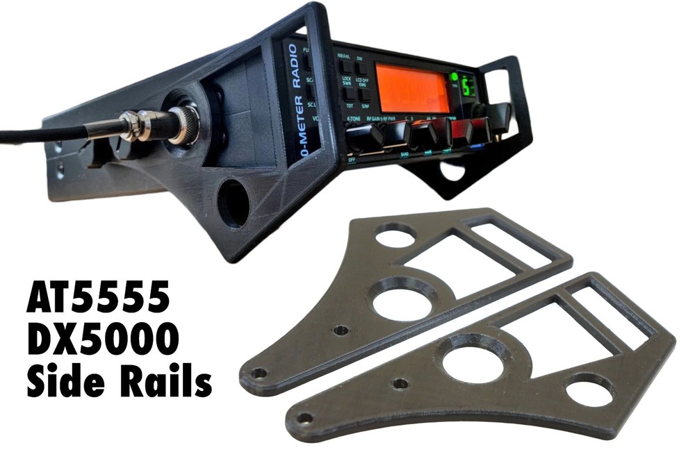 Protection Side Rail Stands Cage for Anytone AT-5555, K-PO DX5000 Protector