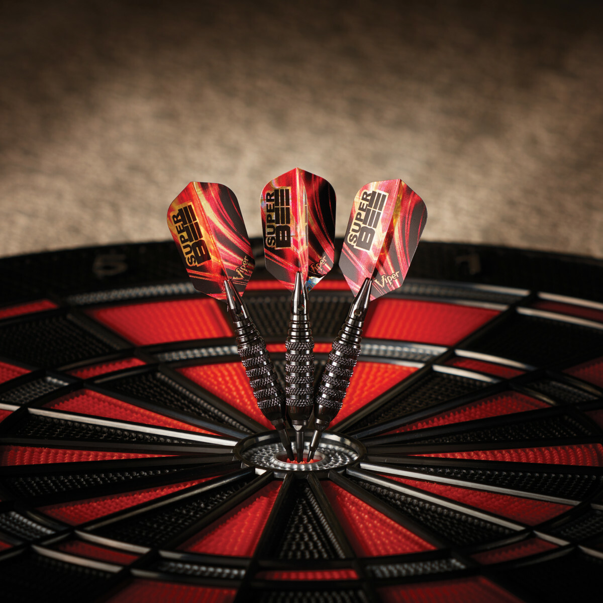 Viper Super Bee Soft Tip Darts - Dartboard Game Accessory - Black - 16 Grams